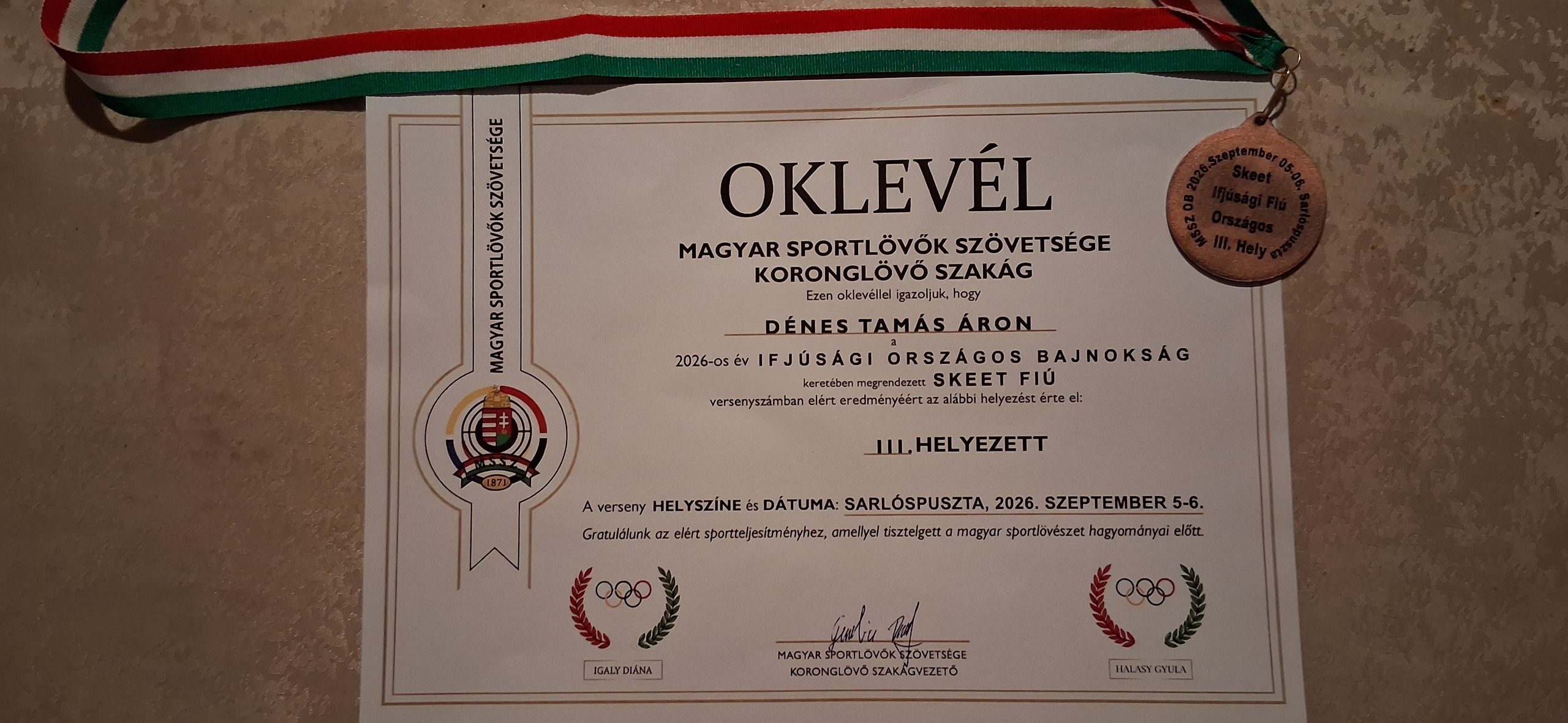 20260905 Oklevél