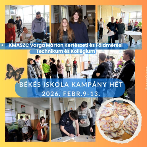 Békés iskola kampány hét 2026. febr. 9 13.