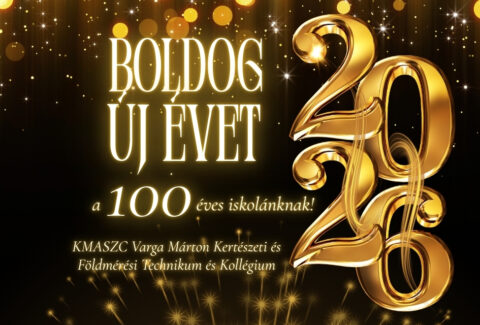 Boldog Új Évet 100 éves iskolánknak! 2026
