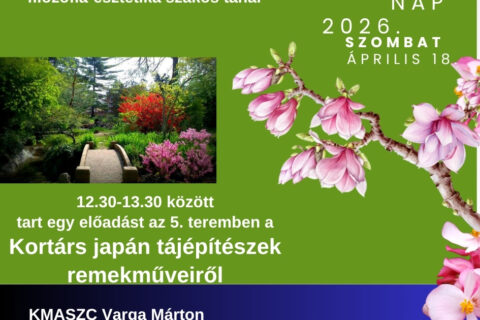 Havadi nagy istván japán tájépítészet japánkerti nap 2026
