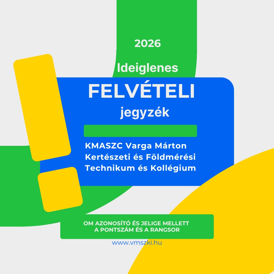 Ideiglenes felvételi jegyzék 2026