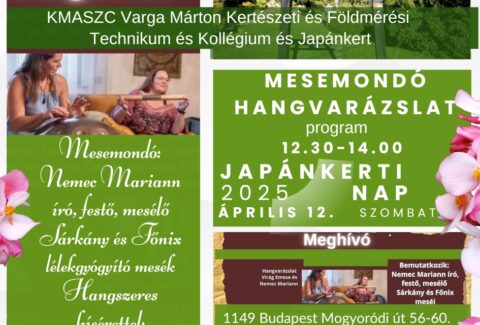 Japánkerti Nap 2025 Mesevarázs