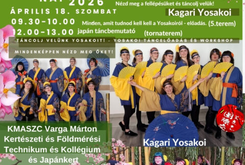 Kagari yosakoi japánkerti nap 2026