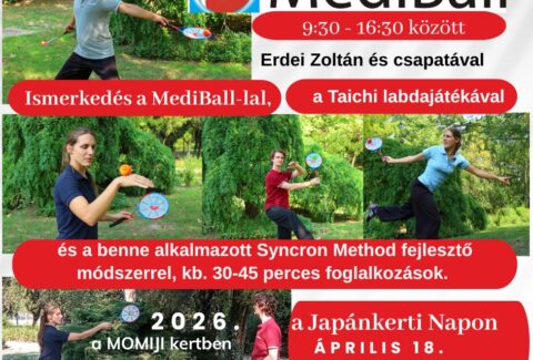 Mediball japánkerti nap 2026 