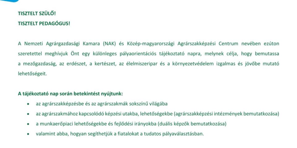 Meghívó 1 oldal NAK Nap 2026