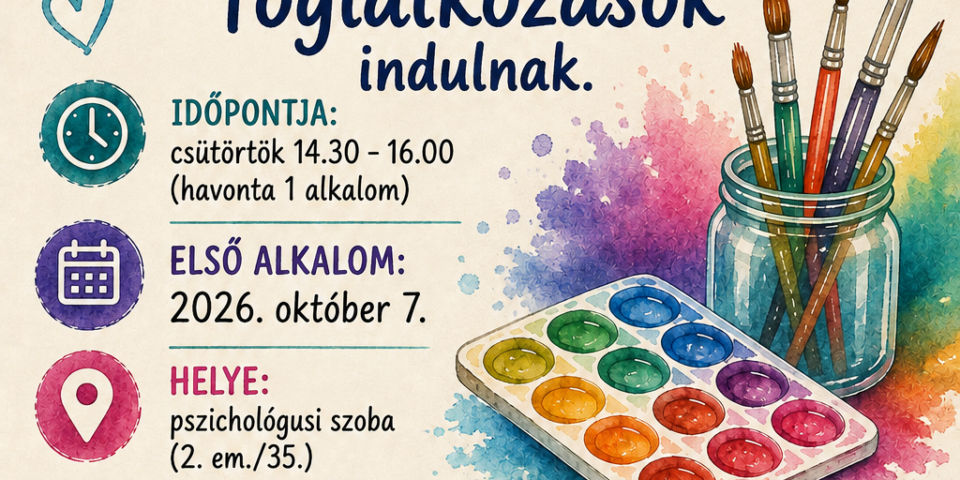 Művészetterápia plakát