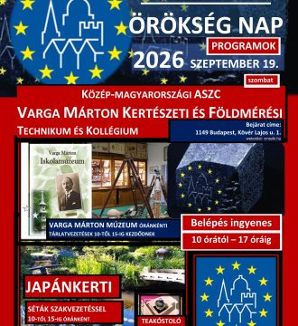 Plakát Kulturális Örökség A3 2026 print jpg