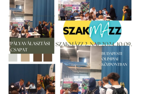 SZAKMÁZZ 2. nap 2024.10.09. pályaválasztási csapat