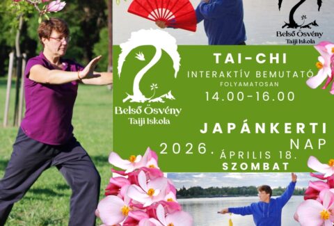 Tai chi palkát japánkerti nap 2026 
