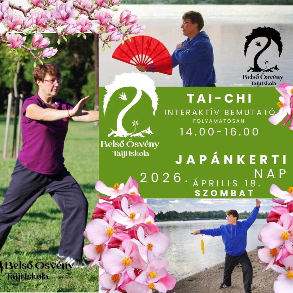 Tai chi palkát japánkerti nap 2026 
