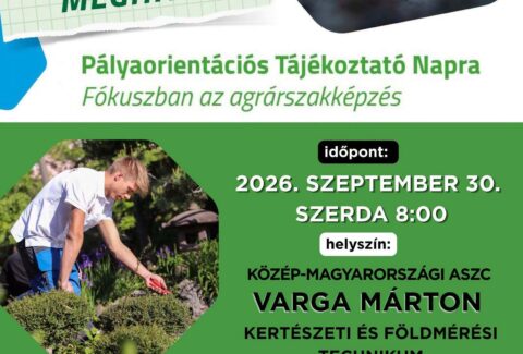 Varga Márton Pályaorientációs Nap 2026.0930 Meghívó