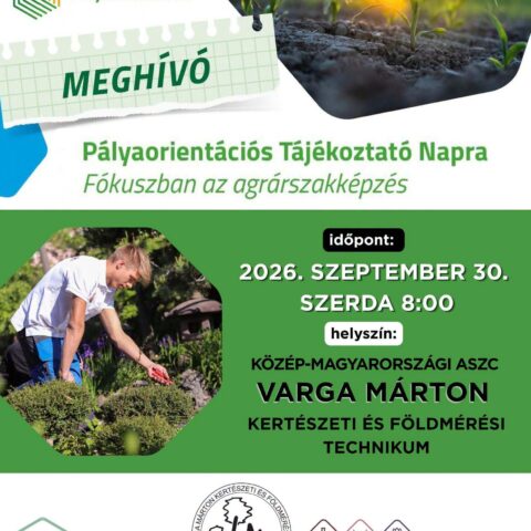 Varga Márton Pályaorientációs Nap 2026.0930 Meghívó