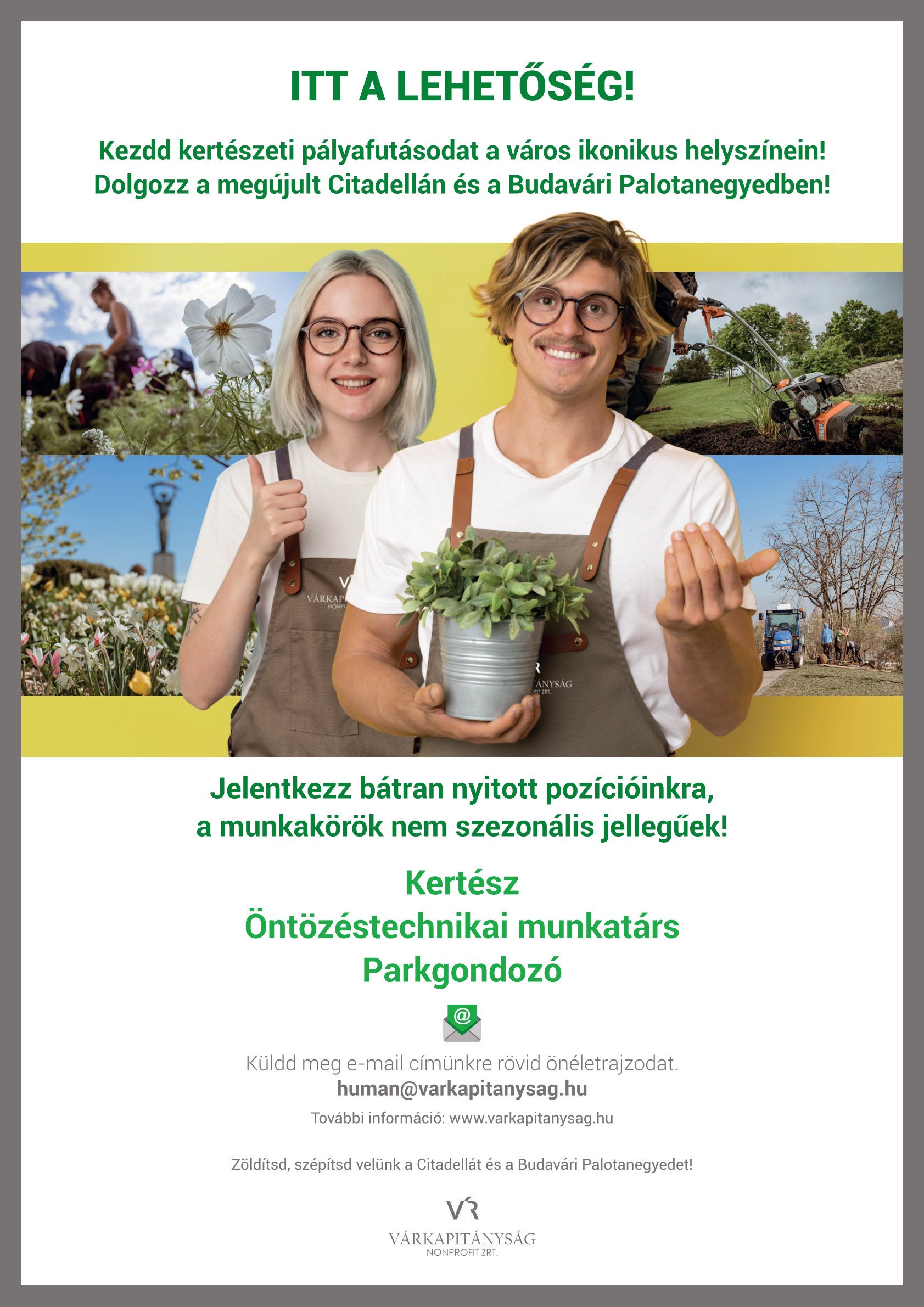 Várkapitányság kertesz allasok 2026 plakát
